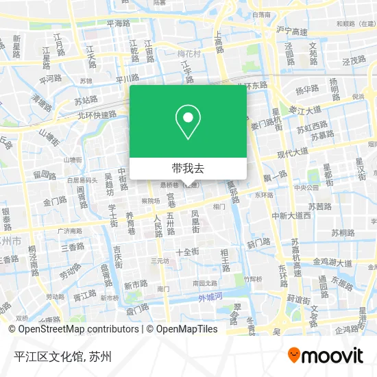 平江区文化馆地图