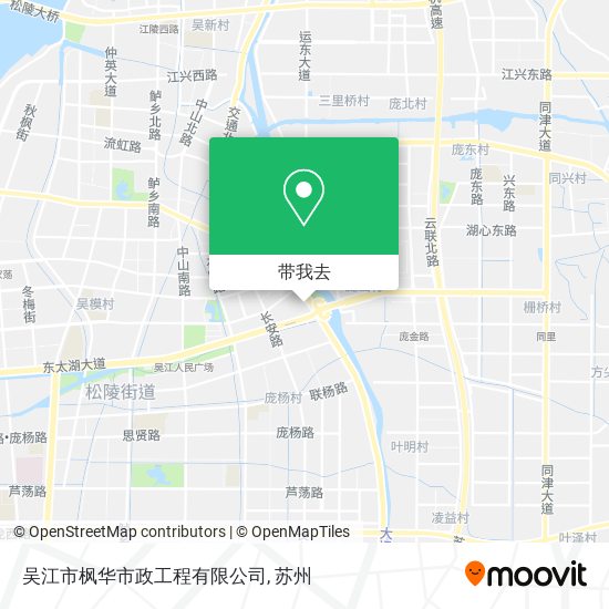 吴江市枫华市政工程有限公司地图
