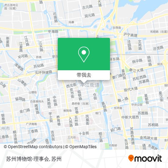 苏州博物馆-理事会地图