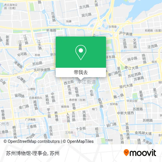 苏州博物馆-理事会地图
