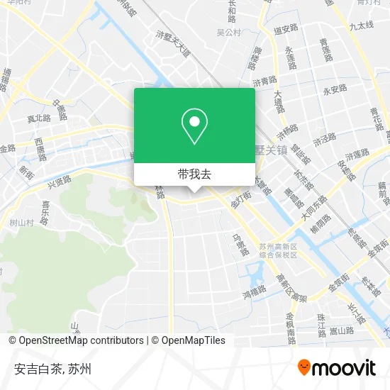 安吉白茶地图