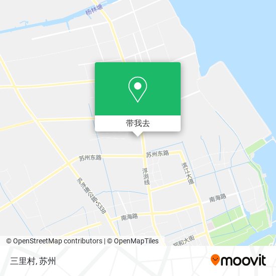 三里村地图