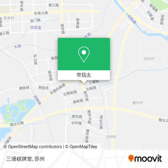 三塘棋牌室地图