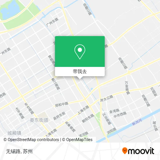 无锡路地图