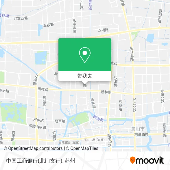 中国工商银行(北门支行)地图