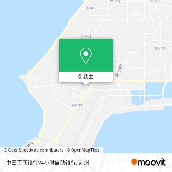 中国工商银行24小时自助银行地图