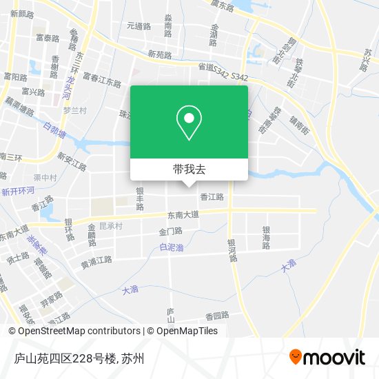 庐山苑四区228号楼地图