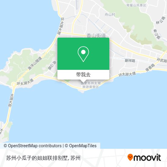 苏州小瓜子的姐姐联排别墅地图
