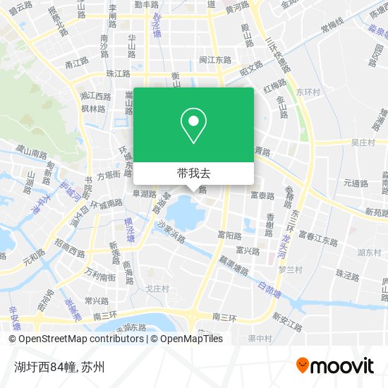湖圩西84幢地图