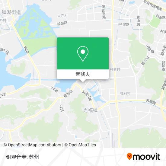 铜观音寺地图