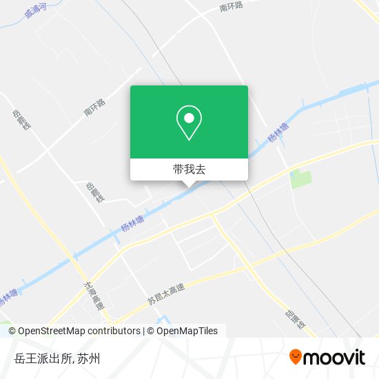 岳王派出所地图