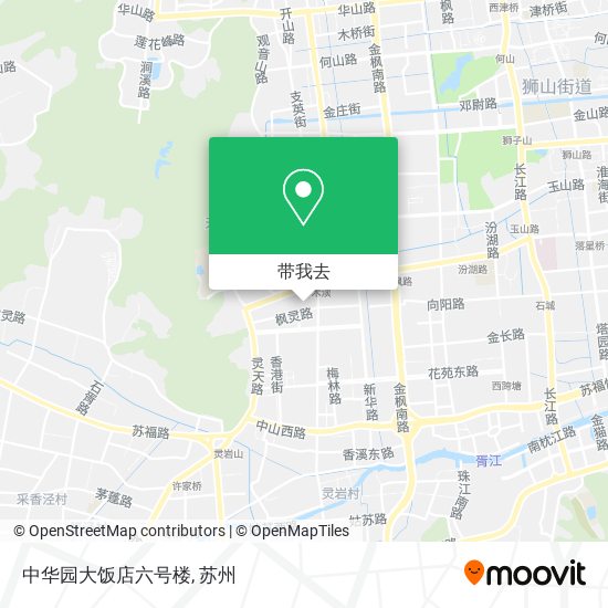 中华园大饭店六号楼地图