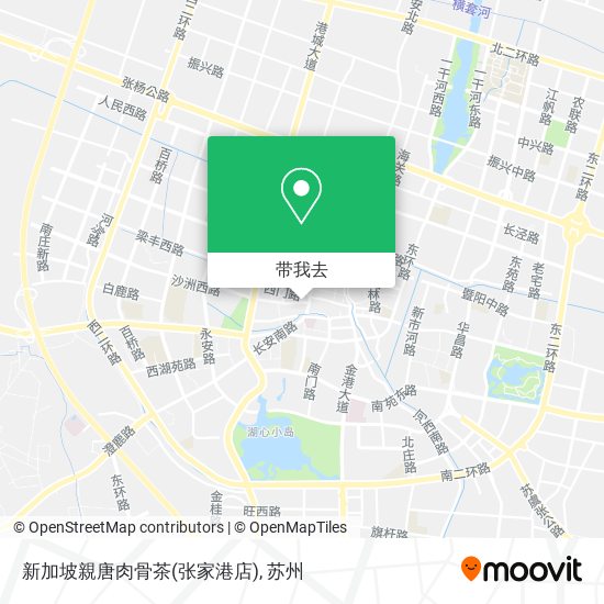 新加坡親唐肉骨茶(张家港店)地图