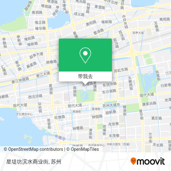 星堤坊滨水商业街地图