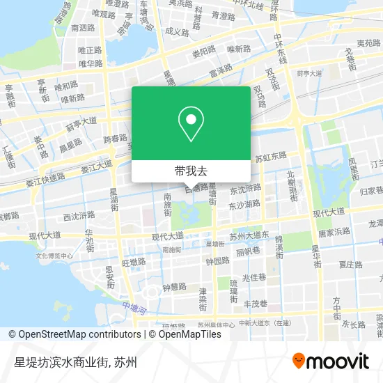 星堤坊滨水商业街地图