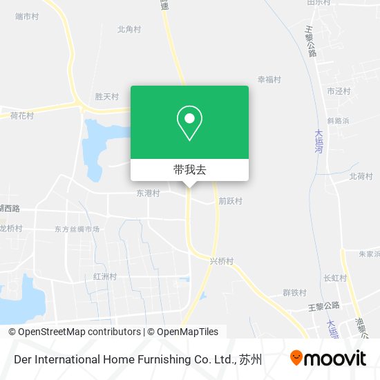 Der International Home Furnishing Co. Ltd.地图