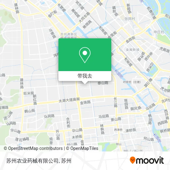 苏州农业药械有限公司地图