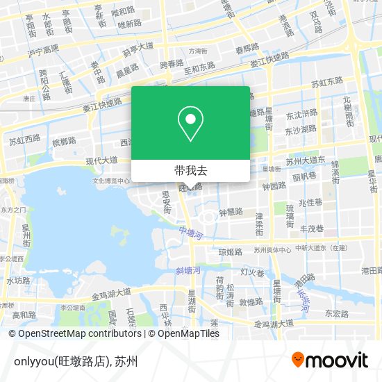 onlyyou(旺墩路店)地图