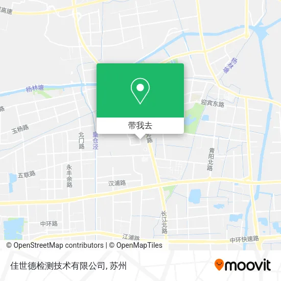 佳世德检测技术有限公司地图