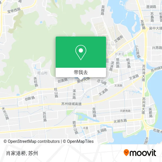 肖家港桥地图