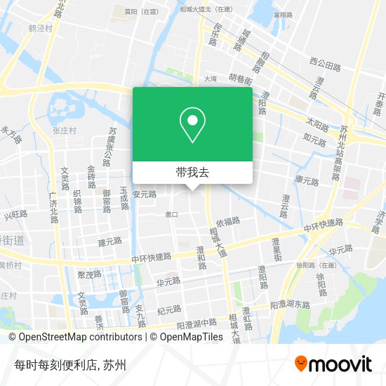 每时每刻便利店地图