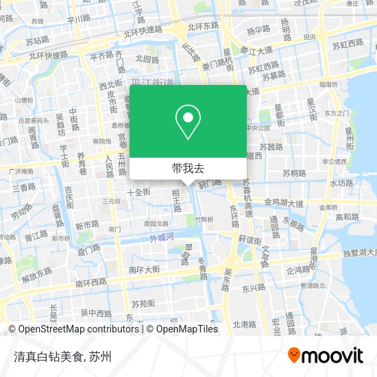 清真白钻美食地图