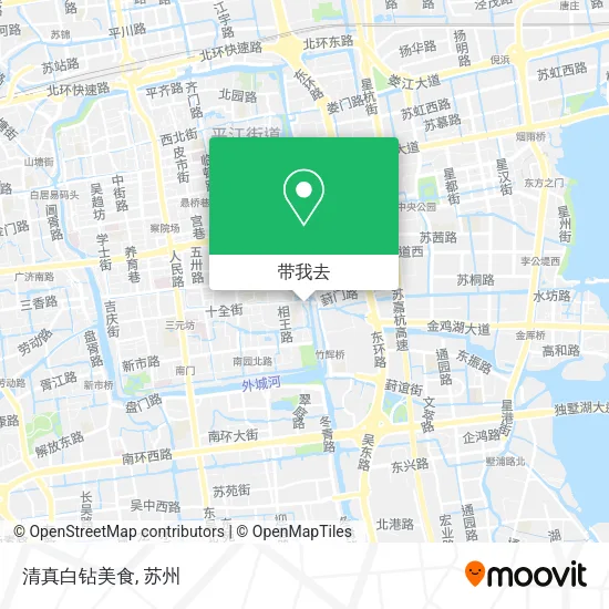 清真白钻美食地图