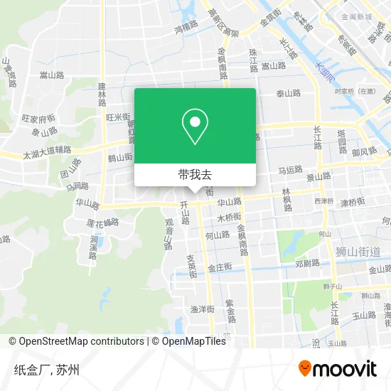 纸盒厂地图