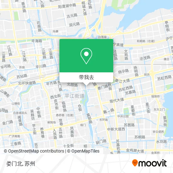 娄门北地图