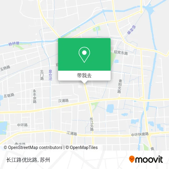 长江路优比路地图