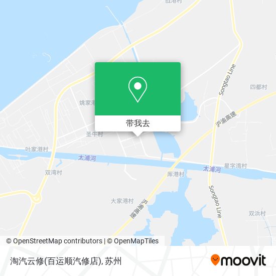 淘汽云修(百运顺汽修店)地图