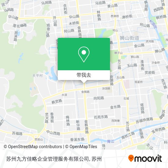 苏州九方佳略企业管理服务有限公司地图