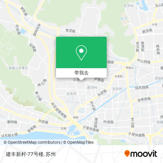建丰新村-77号楼地图