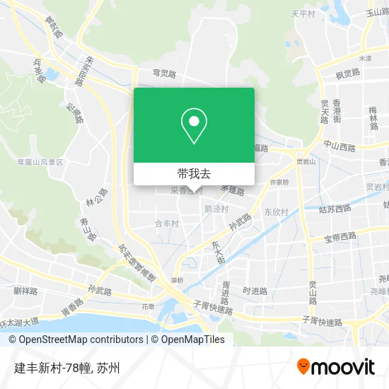 建丰新村-78幢地图