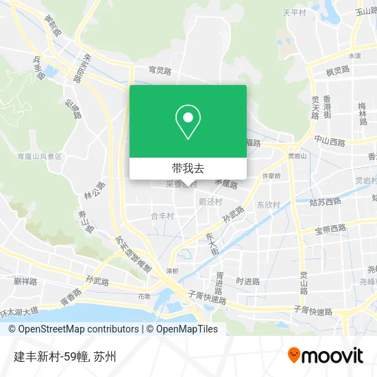 建丰新村-59幢地图