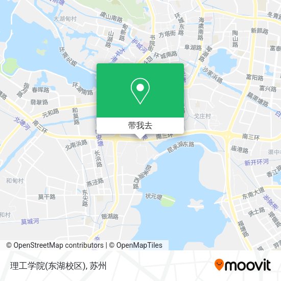 理工学院(东湖校区)地图
