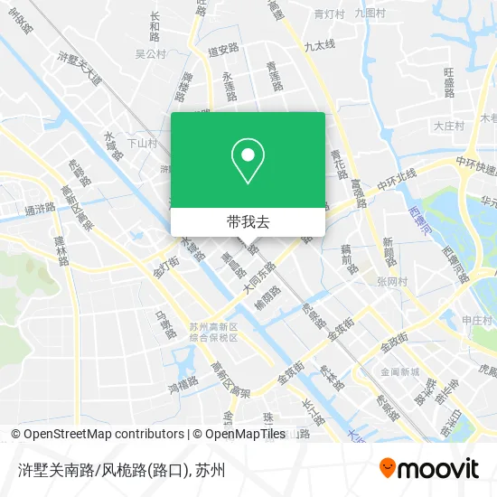 浒墅关南路/风桅路(路口)地图