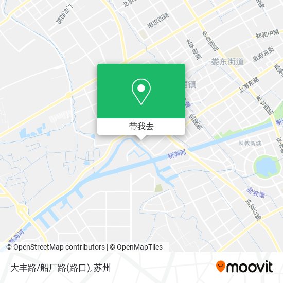大丰路/船厂路(路口)地图