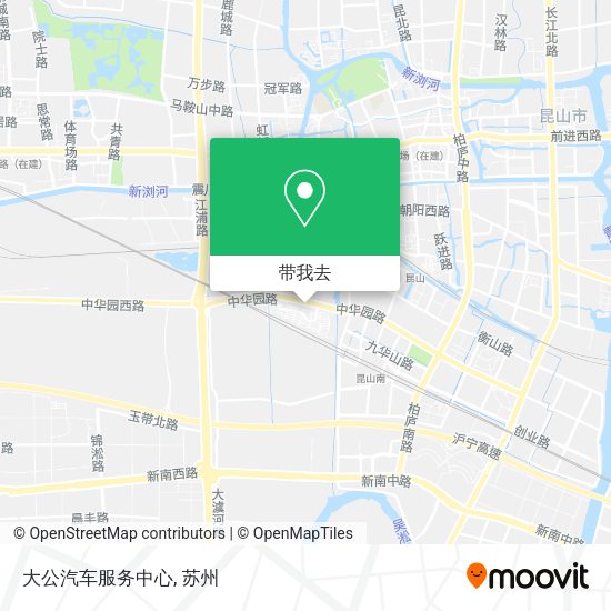 大公汽车服务中心地图