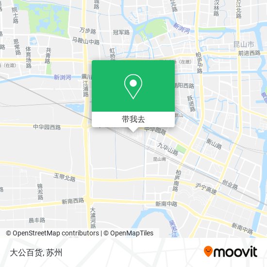 大公百货地图