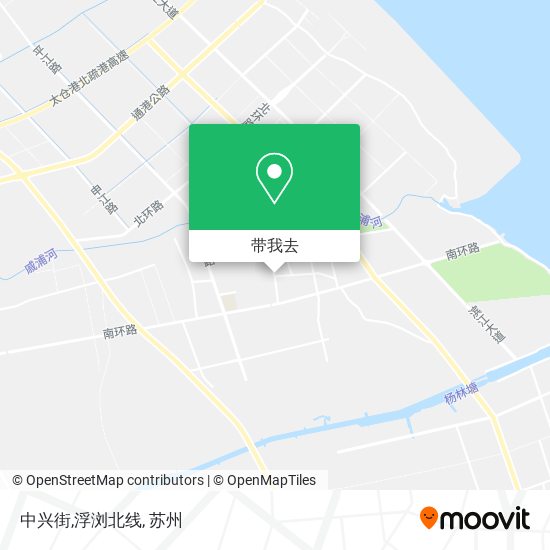 中兴街,浮浏北线地图