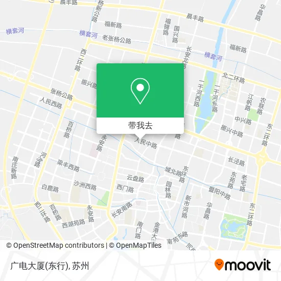 广电大厦(东行)地图