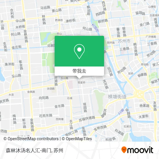 森林沐汤名人汇-南门地图