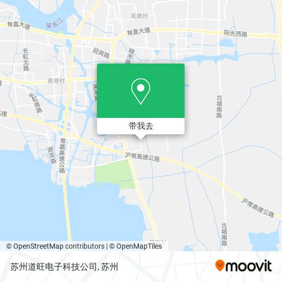 苏州道旺电子科技公司地图