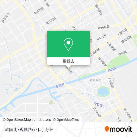 武陵街/观塘路(路口)地图