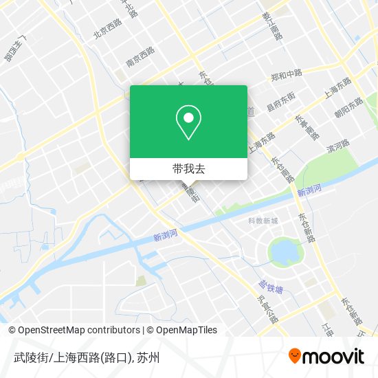 武陵街/上海西路(路口)地图