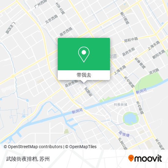 武陵街夜排档地图