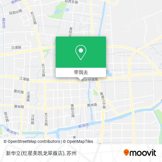 新华立(红星美凯龙翠薇店)地图