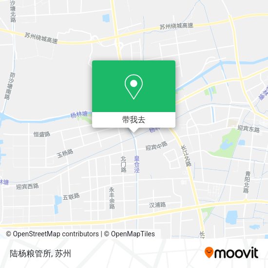 陆杨粮管所地图