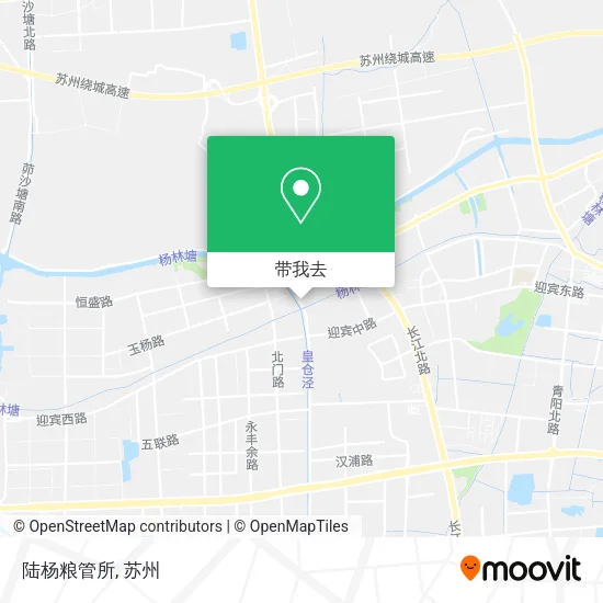 陆杨粮管所地图